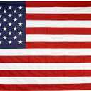 Online Stores American Cotton Flag - 5ft x 9.5ft Memorial Size