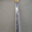 RYB HOME 1" Outdoor Curtain Rod for Patio, 72-144" Long Rust Proof Telescoping Single Window Drape Rod with Mount Brackets Oval Ball Finials for Corridor, Room Divider, Matt Black, 72" to 144"