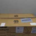 65 Inch Ceiling Fan with Lights, Farmhouse Caged Ceiling Fans with Remote, Black Industrial Ceiling Fans with Quiet Reversible DC Motor, Large Ceiling Fan for Living room, Bedroom (Black)