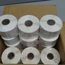 AveneMark 12 Rolls 2" x 1" Direct Thermal Labels for ZB ZD411 LP2824 ZD421 GK420D Barcodes Postage Address Shipping Labels Compatible with Rollo & Zebra Desktop Printers Adhesive - 1300 Labels/Roll