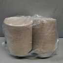 6 oz Small Disposable Bowls, 200 Pack Biodegradable Compostable Paper Bowls, Microwave Safe Small Paper Bowls for Hot Soup, Ice Cream, Desserts, Salads