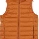 Amazon Essentials Boys and Toddlers' Lightweight Water-Resistant Packable Hooded Puffer Vest (2T)