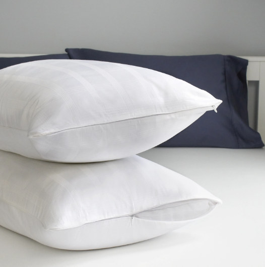 Sealy LUXURY COTTON Zippered Pillow Protector 19.5"x26" White S