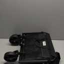 Wagons Carts Foldable,280 LBS Large Capacity Foldable Wagon Cart Collapsible Wagon with Wheels & Drink Holders,Utility Folding Cart for Camping Garden Beach Picinic Grocery Outdoor Shopping(Black)