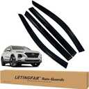 Tape-on Rain Guards for 2019-2024 Hyundai Santa Fe, for 2019-2024 Hyundai Santa Fe AccessoriesSide Vent Visors Shades Window Deflectors for Hyundai Santa Fe (C4-for-Hyundai-Santa Fe-19/24)
