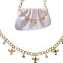 3 x Sea Star Shell Bag Charms for Handbags, Purse Charms,Bag Charm Chain,Purse Keychain, keychains for women