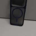 TORRAS for iPhone 17 Pro Case, Camera Control, Fit for MagSafe, Military-Grade Protection, Magnetic Slim Translucent Anti-Fingerprint Phone Case for iPhone 17 Pro 6.3", Deep Blue