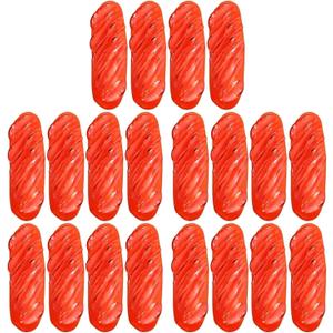 Hemoton Realistic Fake Hot Dog Prop Set 20Pcs Simulated Roasted Sausage Decoration for Food Photography Party Kitchen Display (5.50X1.50X1.50CMx5pcs)