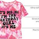 Birthday Girls Shirts for Kids 1-12 Year (Pink)