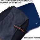 Laptop Case 14 inch, Shockproof Protective Computer Cover Flip Case Briefcase Carrying Bag Compatible with 14" HP, Lenovo, Asus, Acer, Notebook, Chromebook Computer, Blue