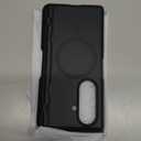 BERFY for Samsung Galaxy Z Fold 7 Case with Privacy Screen Protector, [Compatible with MagSafe][Anti Spy] Built-in Hidden Kickstand, Full-Body Shockproof Slim Phone Case for Z Fold 7, Black Stylus