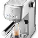 CASABREWS 3700 Essential Espresso Machine 20 Bar Cappuccino Latte Machine Silver