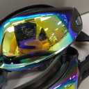 Aegend Swim Goggles, Pack of 2 Swimming Goggles No Leaking Adult Men Women Youth (Aqua & Bright Rose)
