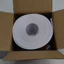 Vinyl Wall Base Baseboard Molding Trim 4" Flexible Self Adhesive Rubber Wall Base Moulding Trim Peel and Stick Design, 4 Inch x 20 Feet, White