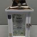 Homazing Memorial Gift for Loss of Sister Memorial Lantern Sympathy Remembrance Bereavement Gifts for Loss of Sister with Angel Figurine
