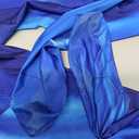 Womens Superhero Costume Cosplay Outfit Bodysuit Jumpsuit Spandex Bodysuit Halloween Costume (3X-Large, Blue)