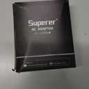 Superer Charger Fit for Lenovo Laptop, Ideapad 1 3 5, Slim 3 5 7, S340 S145 330 320 310, Flex 5 4 14 15, V14 V15 V17, Upgraded Version, Foldable Plug, Lengthened Power Cable, Charging Light, 65W 45W