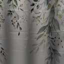 Stall Green Eucalyptus Shower Curtain Set Watercolor Floral Plant Leaf Shower Curtains for Bathroom Botanical Flower Waterproof Fabric Bath Curtain Decor (Green, 36'' x 72'')