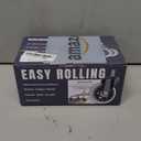 5 Pcs Silent Office Chair PU Rubber Castor with Smooth Rolling, Home Heavy Duty Replacement Casters Set, 11x22mm Furniture and Gaming Chair Wheels for Hardwood Floors, Carpet, Tile, Laminate, Parquet