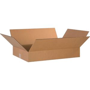 24 x 16 x 4" Flat Corrugated Boxes