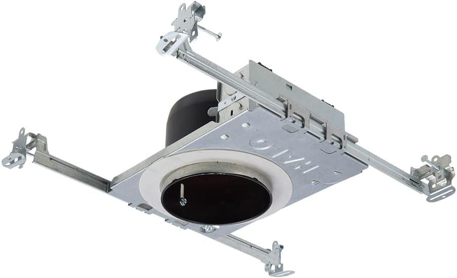HALO 4 in. New Construction IC Rated air-tite Recessed Housing, Ultra Shallow Ceiling for Integrated LED Modules/Trims