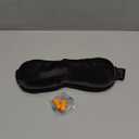 Cooling Eye Mask for Dark Circles Puffiness - Fsa Eligible Items Hsa, Cold Compress for Puffy Eyes Migraines Headache Sleeping After Surgery, Gentle Weighted Travel Essentials Gel Ice Pack (Black)