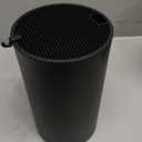 OOU Universal Knife Block Holder Without Knives, Round Kitchen Knife Holder, Detachable Knife Storage for Easy Cleaning-Black