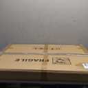 NICESTi Large Vanity Mirror with Lights 31.6'' x 24'', Lighted Makeup Mirror with Dimmable 3 Modes for Dressing Room & Bedroom, Touch Screen Control, Aluminum Frame Silver