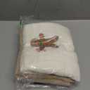 Hillsuren 3 Pcs Christmas Gingerbread Man Hand Towels Farmhouse Gingerbread House Embroidered Brown Decorative Towels for Bathroom Kitchen Decor Winter Set, 100% Cotton, 13.4 x 29''