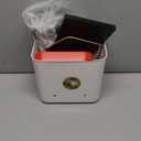 Nexum 3 Gallon Heated Chicken Waterer, Thermostatically Controlled Anti-Freeze Poultry Drinker with 4 Nipples & Adjustable Stand for Winter Coop Accessories (Red)