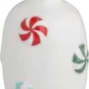 Mud Pie Christmas Peppermint Icon Vase