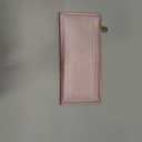 Tipmile Slim Wallet for Women, RFID Blocking Credit Card Holder, Ladies Bifold Wallet with Zipper, Dusty Pink