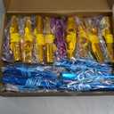 Newwiee 48 Pcs Metal Kazoos with Lanyards Musical Instruments Kazoo Pack Metal Flute Good Companion for Guitar Violin Piano Keyboard Ukulele, Kids Adults Lovers Gift Prize (Multicolor)