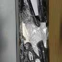 Astercook Knife Set with Block and Sharpener, 22 Piece Kitchen Knife Set Dishwasher Safe, Space-Saving Clear Knife Block with Knives for Everyday Home Cooking Black