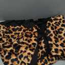 Trendy Leopard Animal Print Car Front Seat Covers Set of 2 Wild Cheetah Pattern Vehicle Seat Protector Car Covers for Cars Sedan SUV