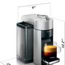 Nespresso Vertuo Coffee & Espresso Maker by De'Longhi, Silver