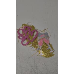 Glitter Banner Birthday Party Decorations for Girls