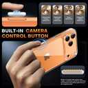 TAURI for iPhone 17 Pro Case, Camera Control Full Camera Protection, with Screen Protector, Military-Grade Protection Shockproof Phone Case for iPhone 17 Pro, Clear