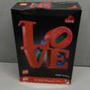 LEGO Art Love Collectible Building Set - DIY Kit for Adults, Ages 18+ - Gift for Birthdays - Home Decor to Display on Table - 31214