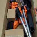 VARSK 20V 12" Cordless String Trimmer, 2 in 1 Trimmer and Edger with Auto Line Feed, 2 X 2.0Ah Batteries/1 X Fast Charger/6 X Bonus Spools Included, for Lawn, Garden, Yard, etc