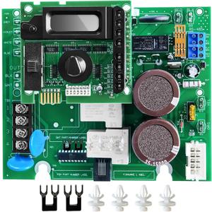 2026 GLX-PCB-RITE Control Board & GLX-PCB-DSP Display Board Set Compatible with Hayward/Goldline Aqua Rite Saltwater Systems Complete Pool Chlorinator Replacement Kit - Green
