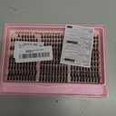 Manga Lash Clusters Kit Natural 300 Pcs Cluster Eyelash Extensions Kit Wispy Fairy Fluffy Eyelash Clusters Anime Cosplay Individual Lash Extensions Kit CC Curve 10-16mm