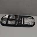 Stainless Steel Outdoor Camping Mess Kits - Includes Forks, Spoons, Knives, Chopsticks, Food Clip, Plates - Portable Cutlery Bag