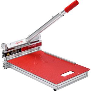 13" Laminate Floor Cutter  17mm Manual Vinyl Plank Cutter for LVP, SPC, WPC, Bamboo & Engineered Wood | Dust-Free Flooring Cutter Tool with 0-45 Adjustable Angle & Tungsten Steel Blade