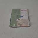 SUNEE Academic Planner 2025-2026 Weekly and Monthly, July 2025-June 2026, 6.4"x8.3", Tabs, Note Pages, Pockets, Bookmark, Flexible Cover, Spiral Binding, Sage Green