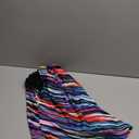 Daci Tankini Tops for Women High Neck Swim Top Tummy Control Bathing Suit Top Modest Swim Tank Top No Bottom (Medium, Color Striped)