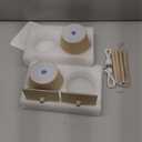 2 Pack Cordless Table Lamps, 3 Colors Stepless Dimming, 5000mAh Rechargeable Battery LED Desk Lamp for Bedroom/Couple Dinner/Desk/Cafe/Dining Room/Terrace