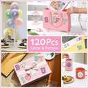 120 Pcs Self-Adhesive Chenille Letter Patches for Backpacks,Xmoiqer Chenille Patches Iron on Letters for Clothing,Self Adhesive Letters Stick on Patches for Hats Varsity Make-Up Bags DIY Gift Decor