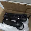 DTianSir 2Pack Motion Plus Wii Remote Controllers with Nunchucks,Wii Remote Controllers with Built in Motion Plus Compatible for Wii U Consoles(Black)