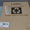 Lasko Pedestal Fan, Oscillating Fan for Bedroom with Adjustable Height and 3 Cooling Speeds, Portable, 18", Black, 1827